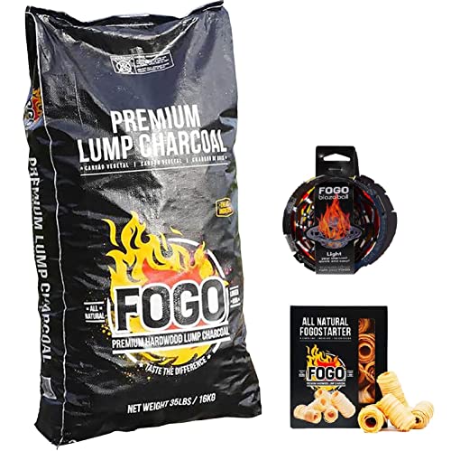 Premium Oak Lump Charcoal, 17.6 Pound Bag H8804