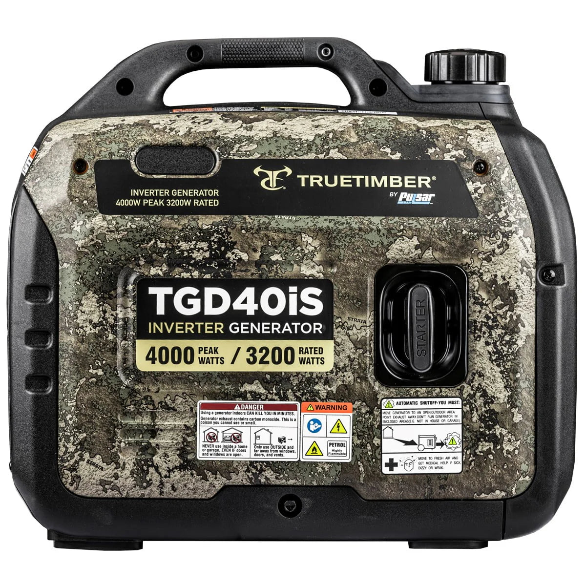 4000-Watt Gasoline Powered Inverter Generator I34415