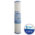 20 x 4.5 Pleated Polyester Sediment Water Filter 6 Pack V26532