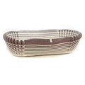 Oval Paper Cup, Brown-Patterned Outside - Case of 2000 J2509