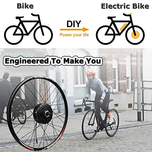 48V 1000W 1500W Electric Bicycle Conversion Kit, Rear Wheel Motor, Smart Controller, Twist Throttle L719