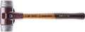 2.36 inch 68.78 oz Mallet with Aluminum Inserts and Cast Iron Housing R236868
