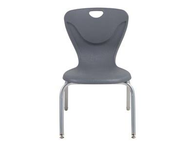 Gray Contour Swivel Glide Chair 4-Pack L731