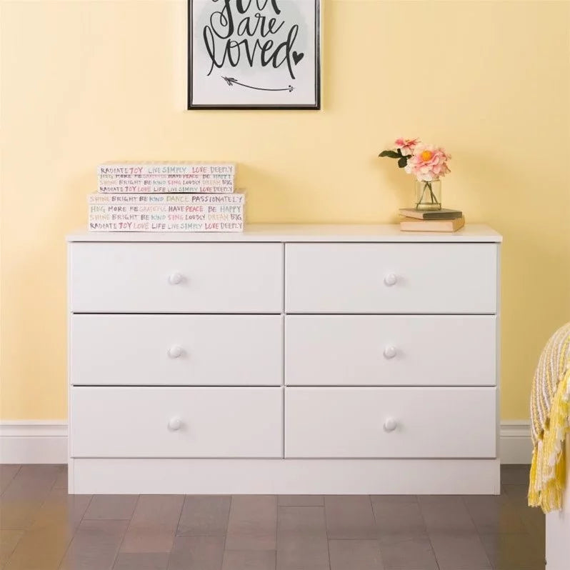 4-Piece Set with 2 Nightstands 4-Drawer Chest & Double Dresser C12344