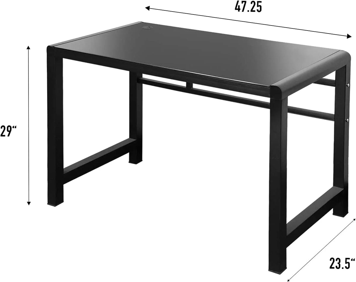 Tempered Glass Computer Desk J23427