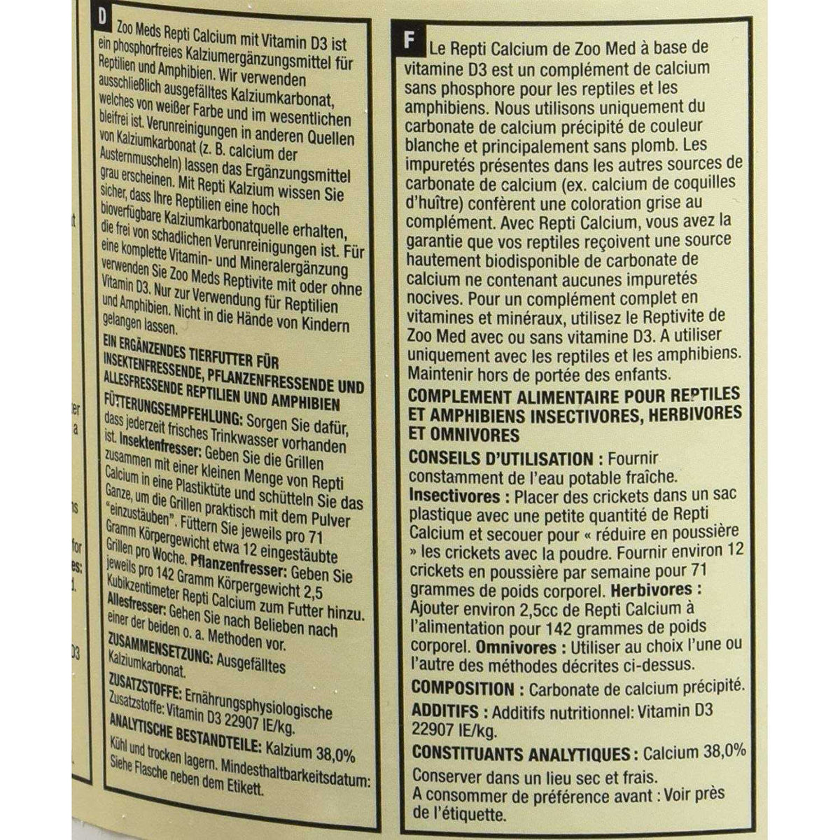 Repti Calcium with D3 N376