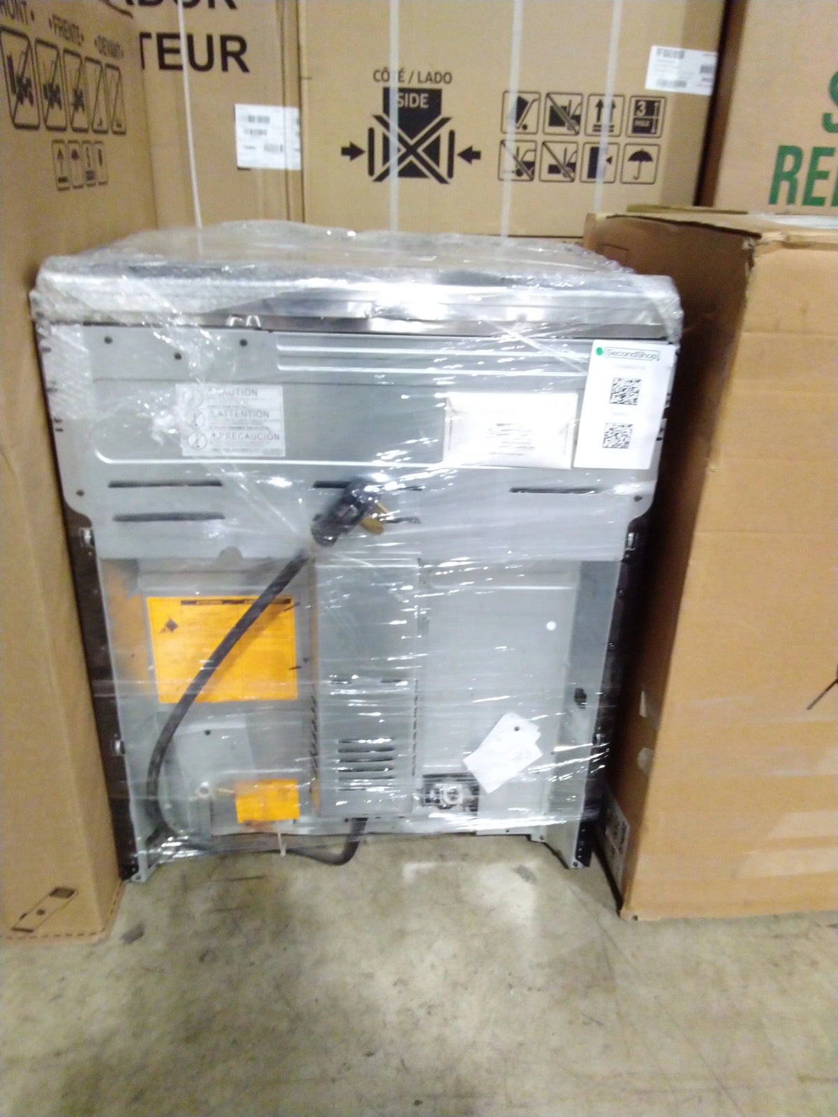 Slide-In Front Control Dual-Fuel Range with Baking Drawer Z977387