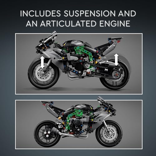 Kawasaki Ninja H2R Motorcycle Toy Building Kit U99909