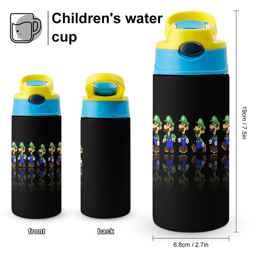 Insulated Stainless Steel Water Bottle with Straw J35120