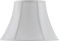 White 11.5-Inch Vertical Piped Bell Shade G445654