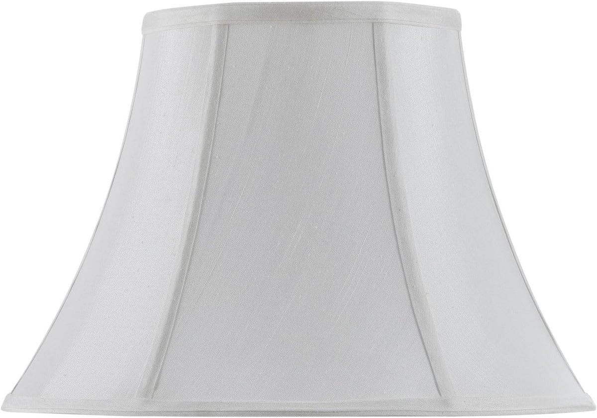 White 11.5-Inch Vertical Piped Bell Shade G445654