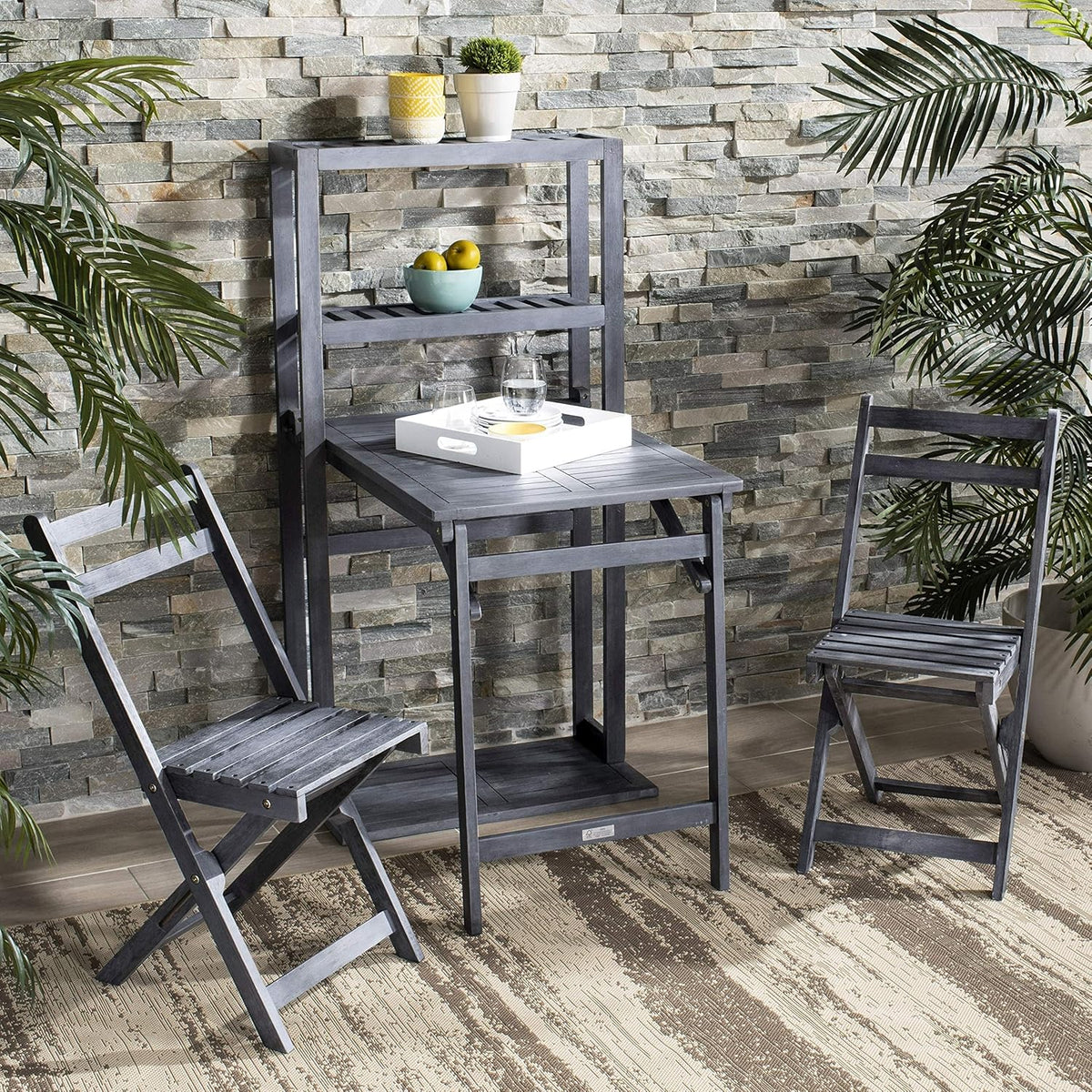 Ash Grey Outdoor Dining Cabinet J129