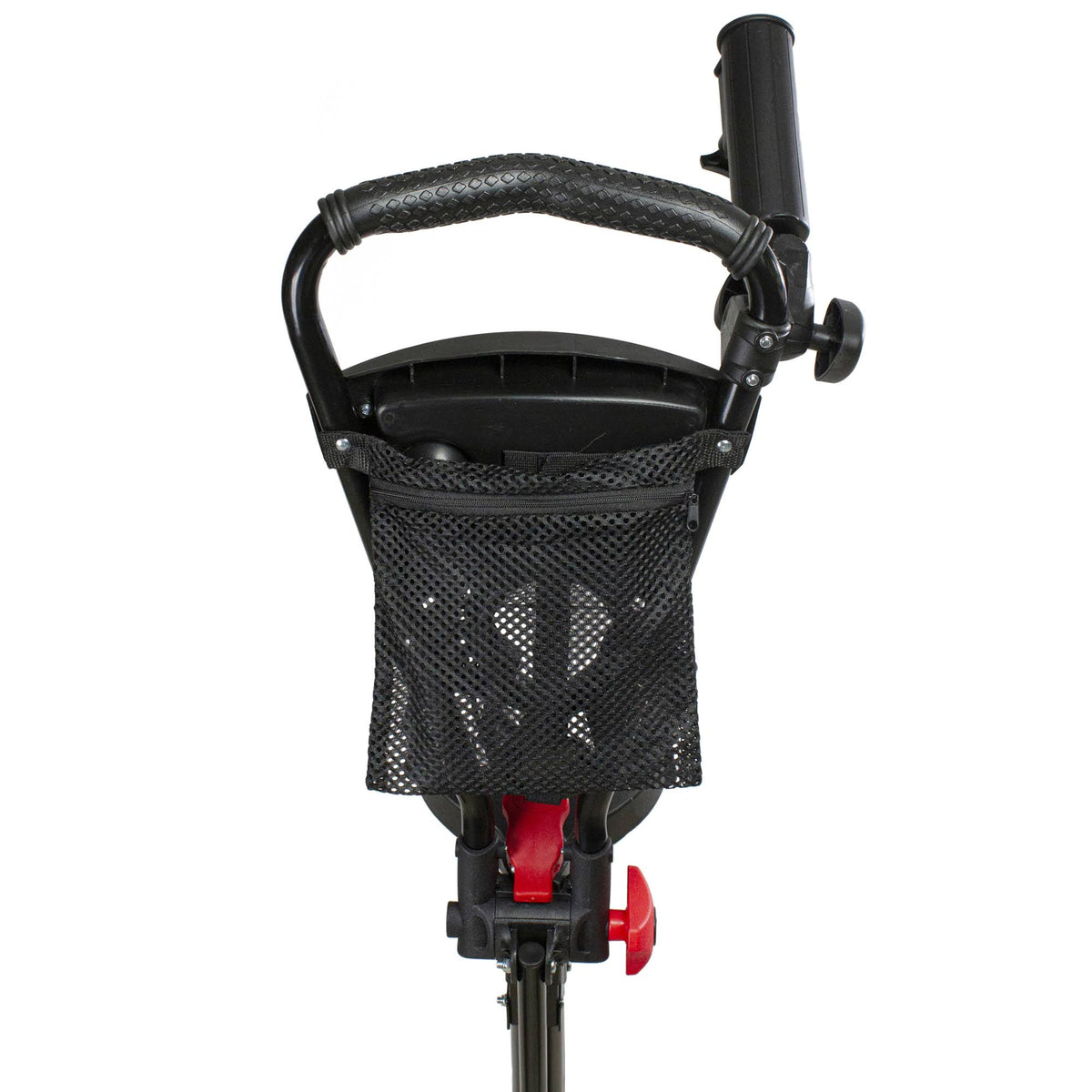 Black and Red 3 Wheel Golf Bag Push Cart Z10667