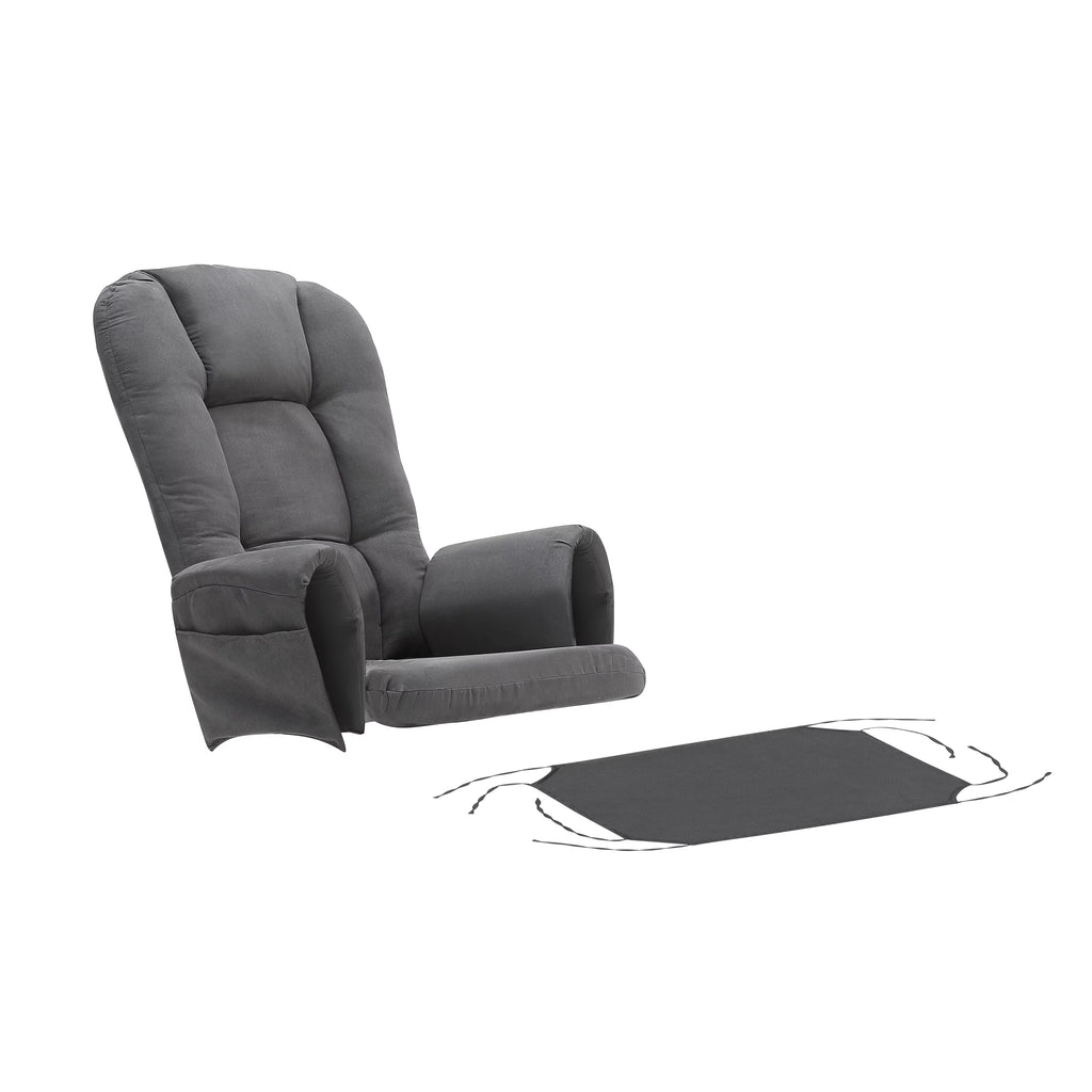 Grey Glider Rocking Chair Cushions C116767
