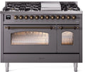 48 Dual Fuel Propane Gas Range F728434