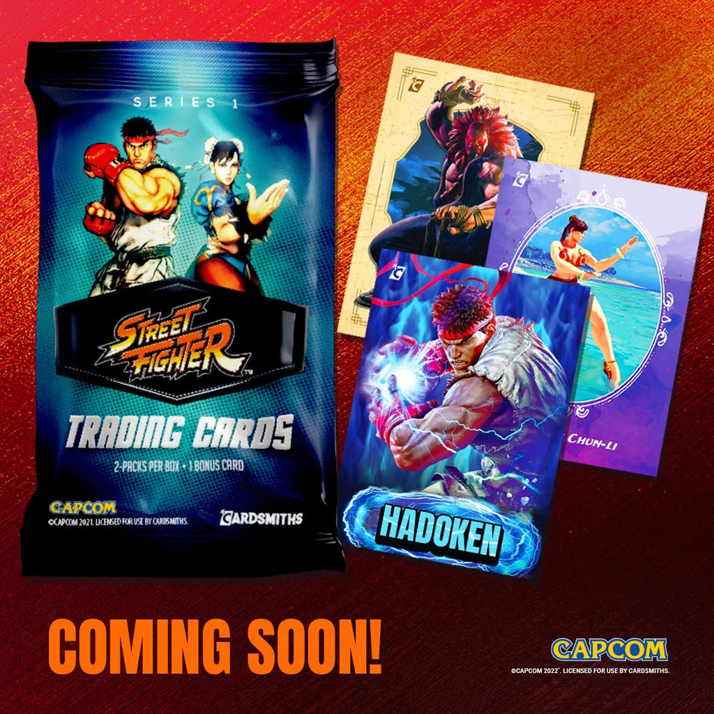 Street Fighter Series Trading Cards Box F2171