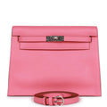 Rose Azalee Palladium Hardware Handbag M1997