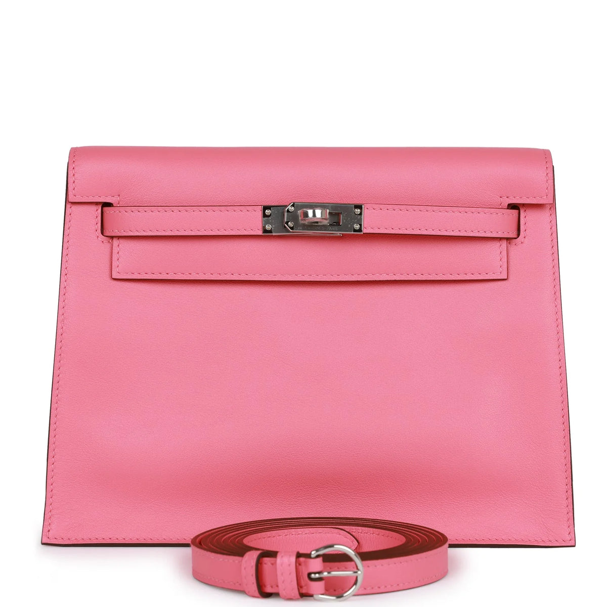 Rose Azalee Palladium Hardware Handbag M1997