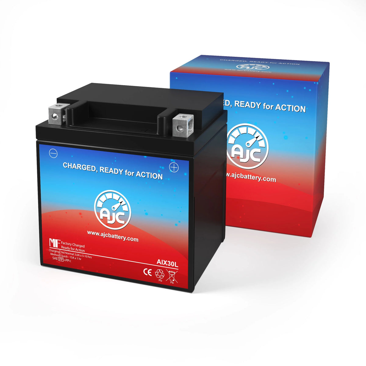 AJC Battery Compatible with Polaris Slingshot SL AutoDrive 2000CC Motorcycle Replacement Battery (2021) L19100
