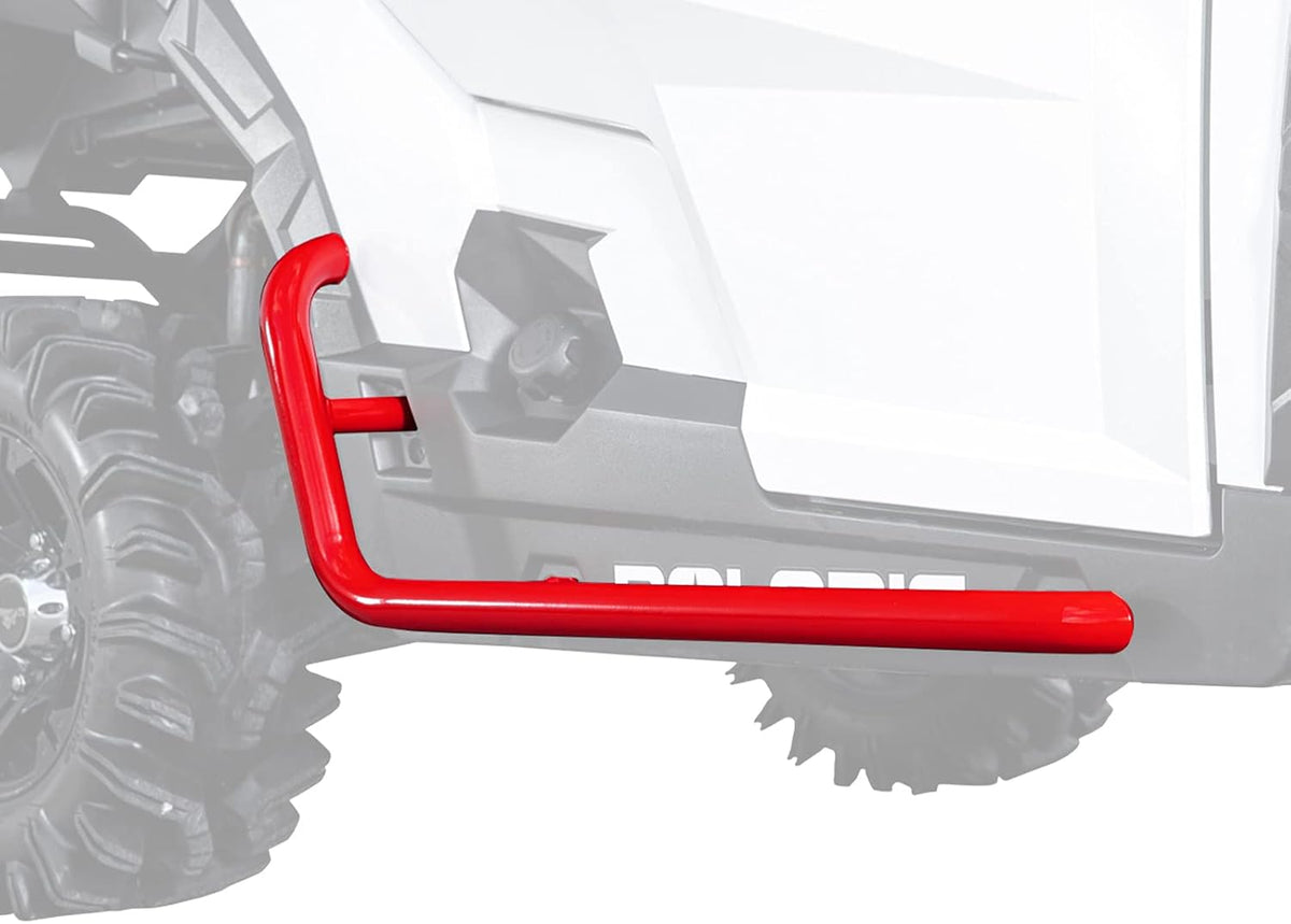 Red Heavy-Duty Nerf Bars / Rock Sliders with 1.75” Diameter Tubing W363368