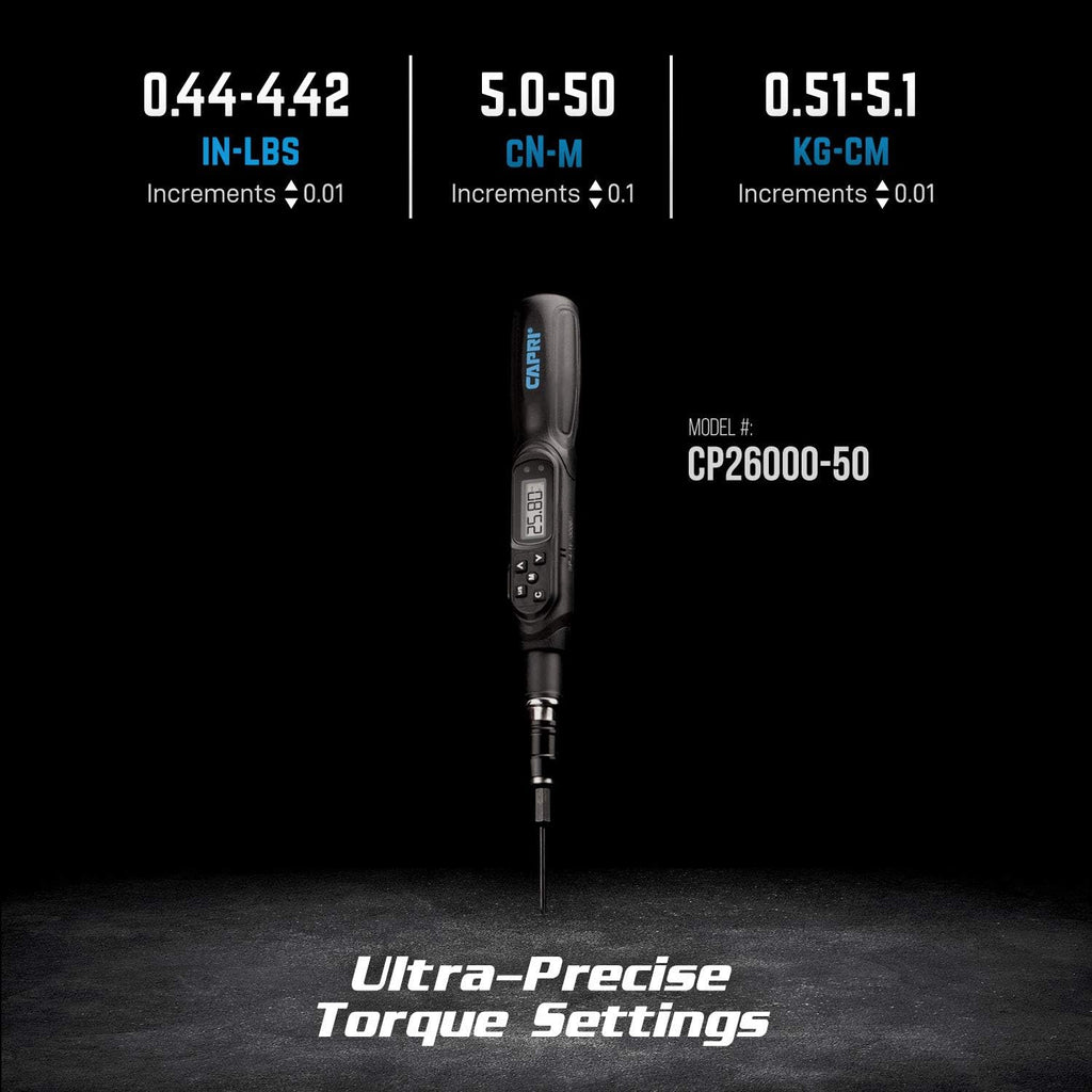 Digital Torque Screwdriver, Dual Direction Y854255