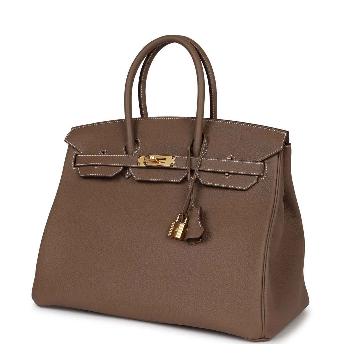 Etoupe Togo Leather Handbag G533878