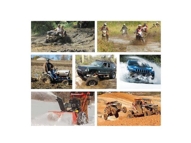 Black Off Road Traction Tracks J354541