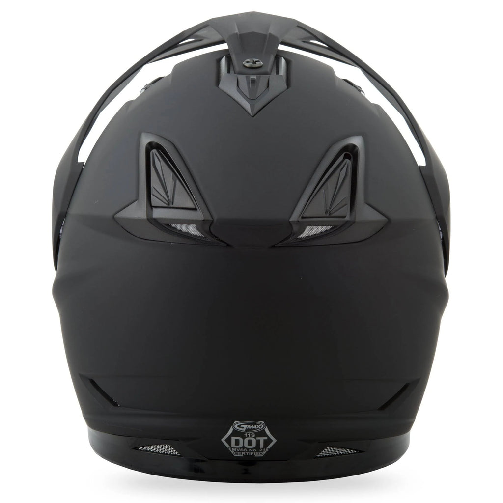 Matte Black Dual-Sport Snow Helmet M17545