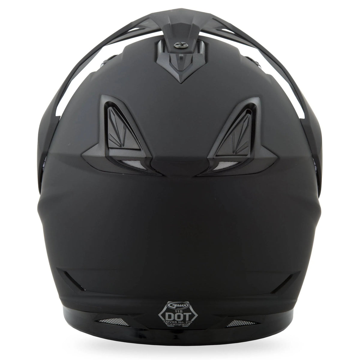 Matte Black Dual-Sport Snow Helmet M17545