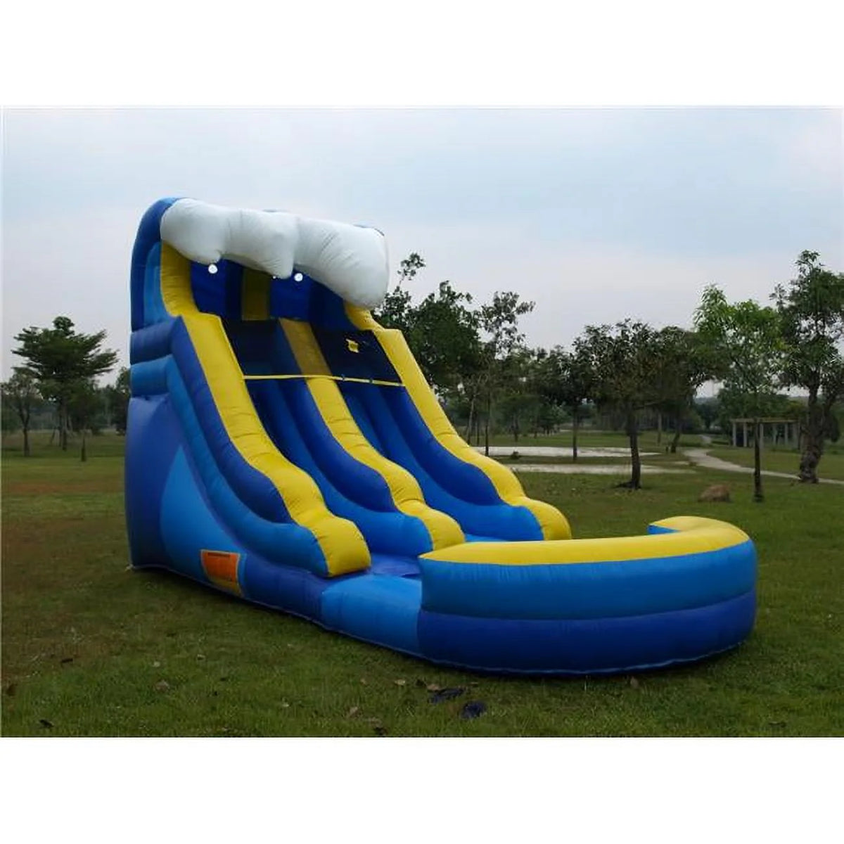 Commercial Grade PVC Vinyl Inflatable Water Slide 12ft with 1HP Blower S14659
