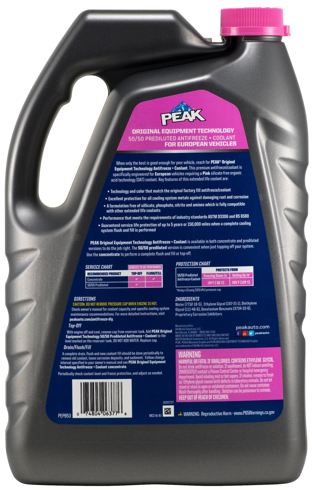 Pink Antifreeze + Coolant T13704