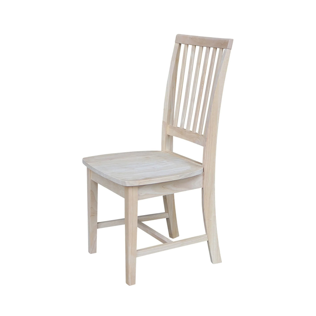 Solid Wood Mission Side Chairs, Set of 2 T1939