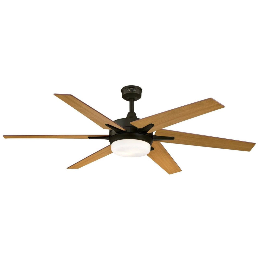 Oil Rubbed Bronze Ceiling Fan with Light Kit Y5226