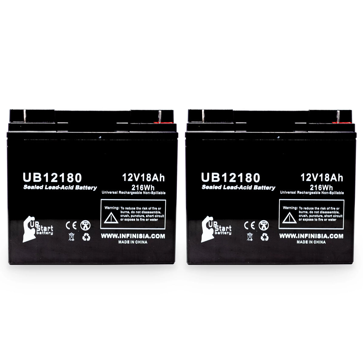 12V 18Ah Sealed Lead Acid Battery X49612