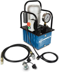 Electric Hydraulic Pump Power Pack Unit 2 Stage Single Acting 110v 10k psi 488 Cubic in Capacity B284828