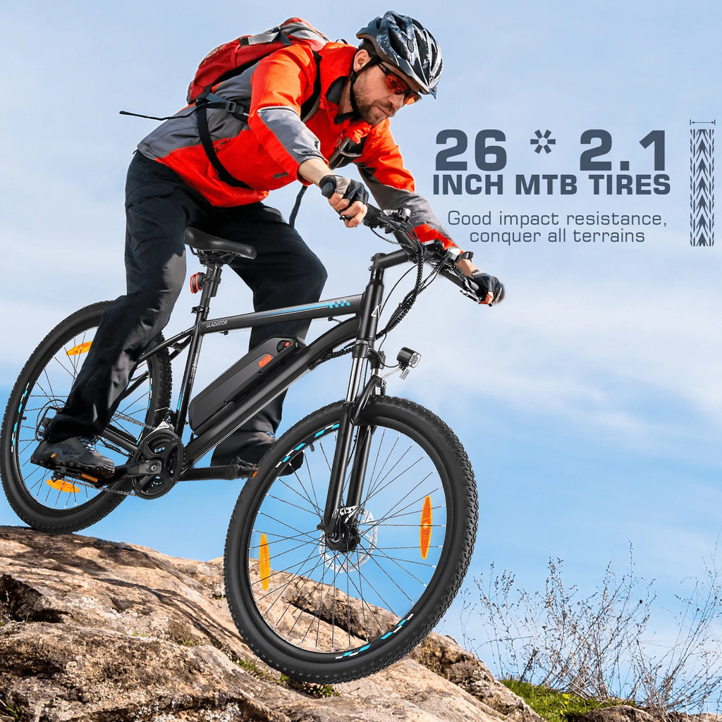 Electric Bike 26 500W 48V 10.4Ah 19.8MPH T823