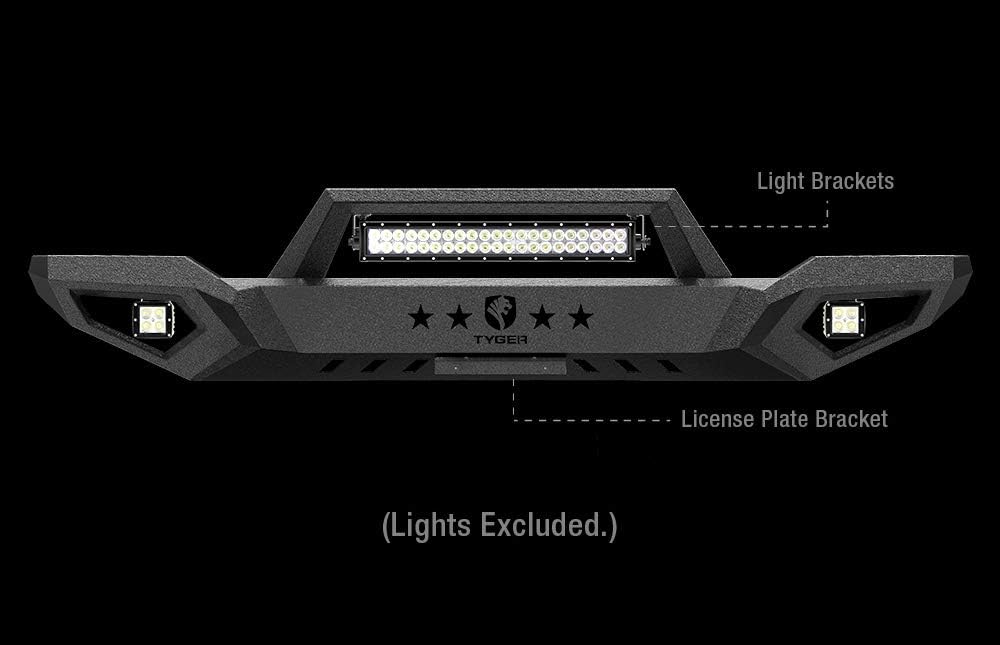 Textured Black Front Bumper Kit I611