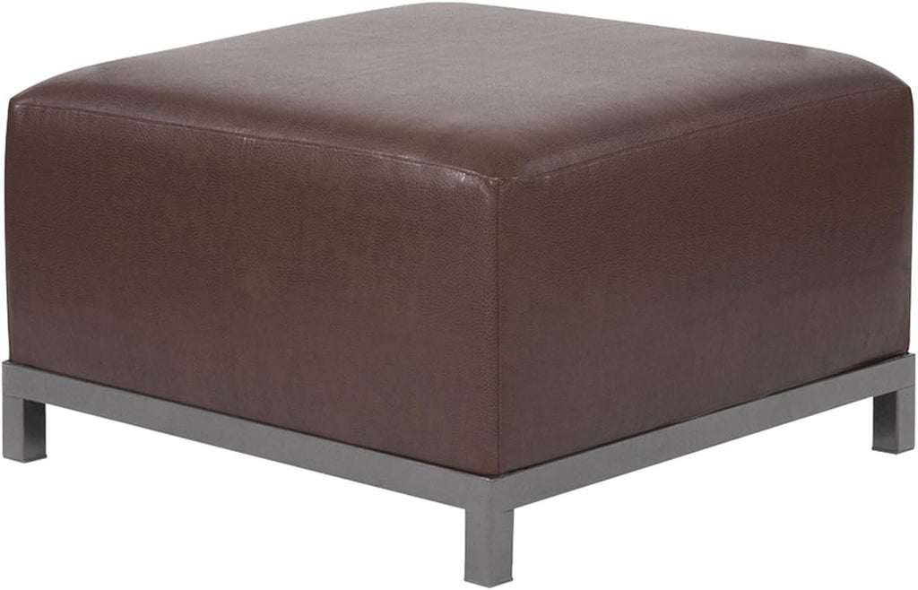 Axis Ottoman With Cover, Titanium Frame Y6385
