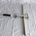 24 L Cargo Trailer Door Cam Bar Latch Zinc Plated, Pack of 2 E425