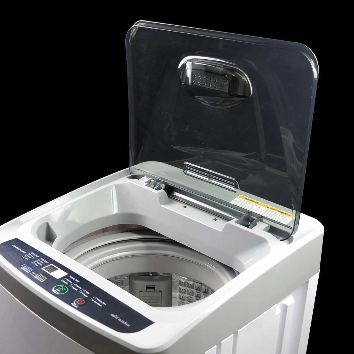 Portable Washing Machine, 10 lbs. Capacity, Compact Top Load Washer H47314