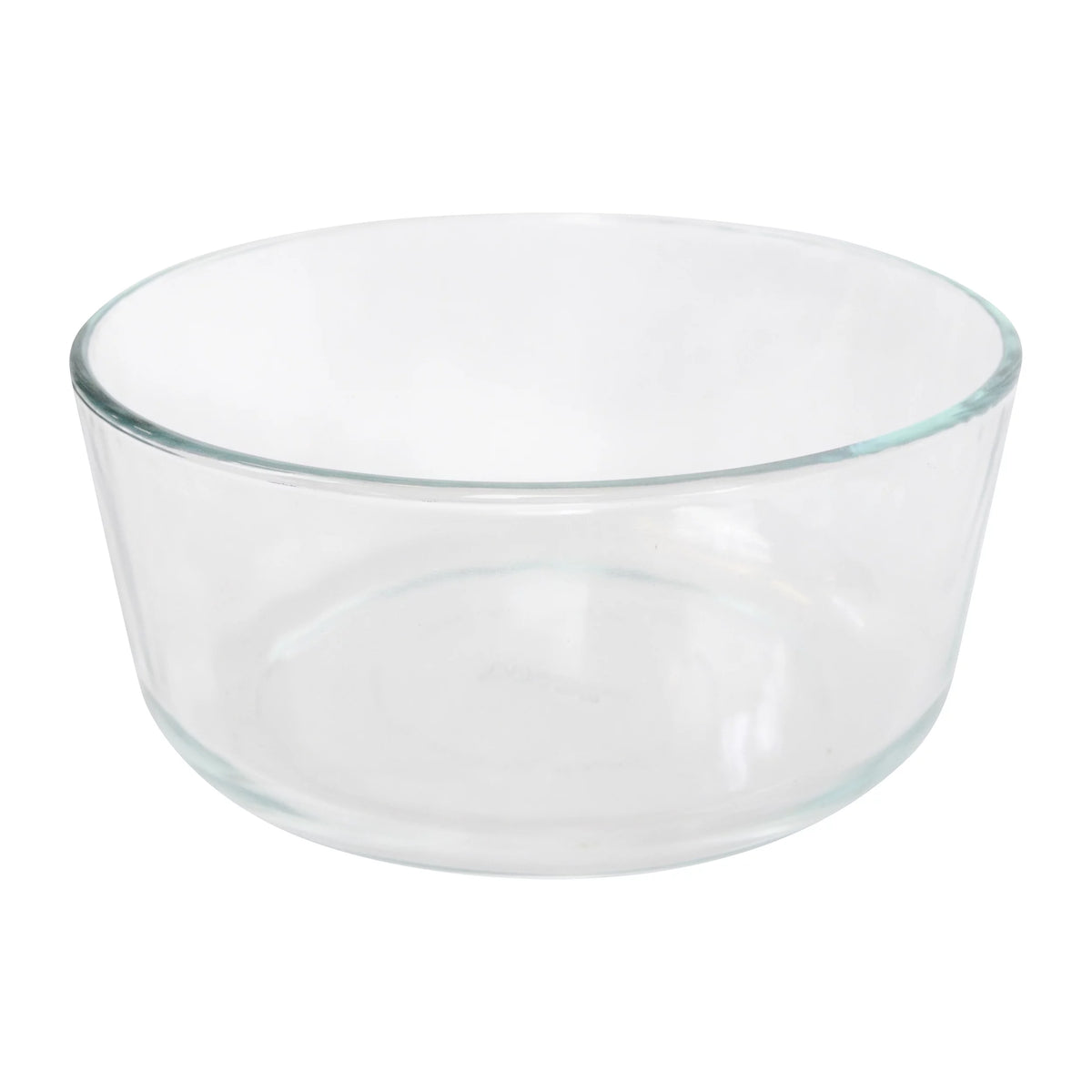 7-Cup Glass Bowl with Blue Lid W2983