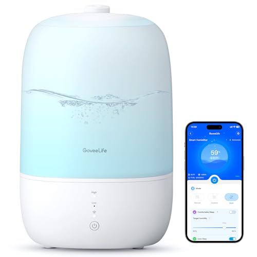 3L Cool Mist Humidifier with Essential Oil Diffuser T8083