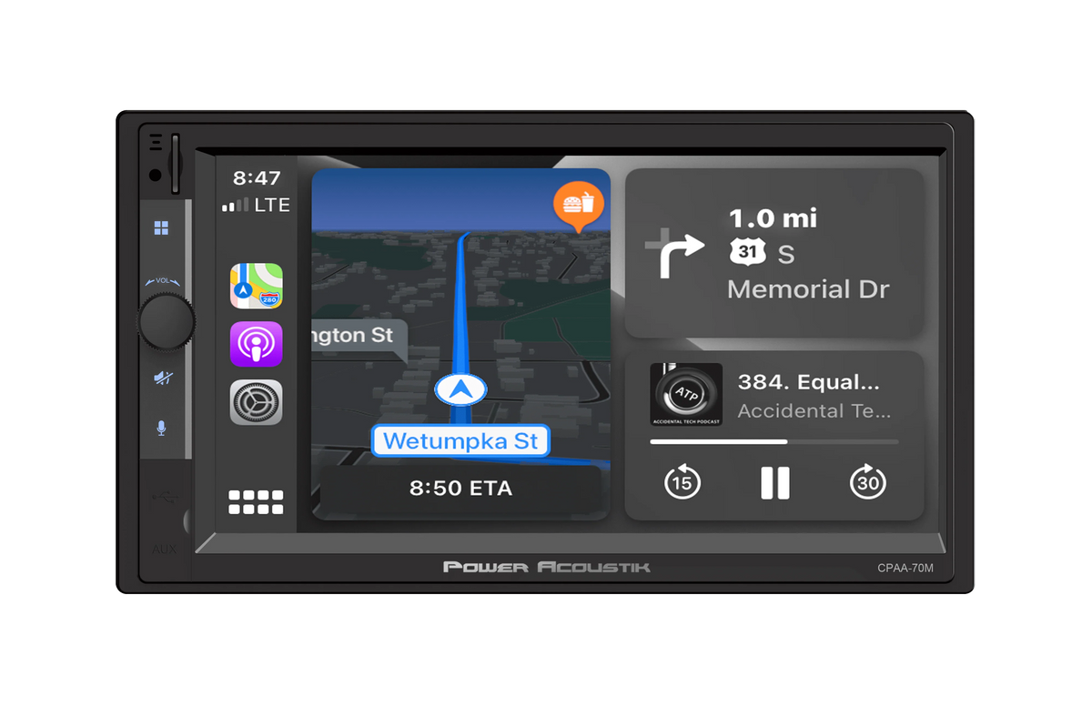 Car Stereo Combo with 6.5 Speakers and 7 HD Touchscreen U798