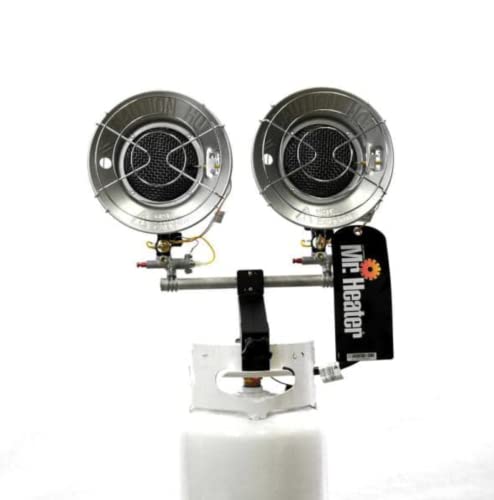 Portable Propane Radiant Heater, 12-30,000 BTU, 3 Settings R50683