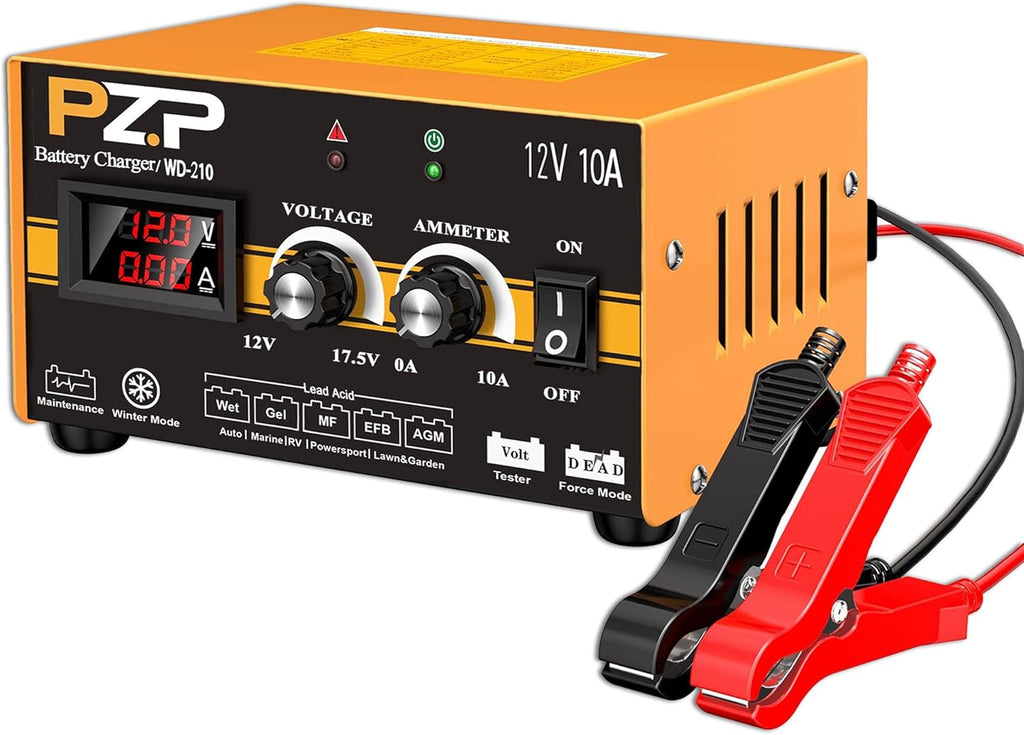0-10 Amp 12v Automotive Battery Charger S831