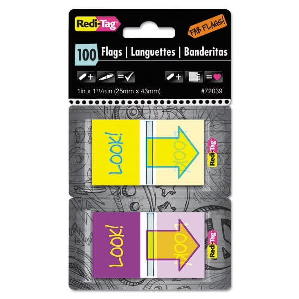 Pop-Up Page Flags with Dispenser Z68902