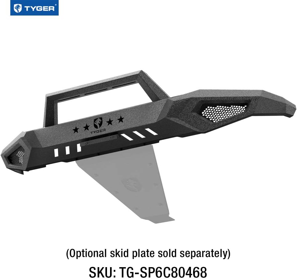 Textured Black Front Bumper Kit I611