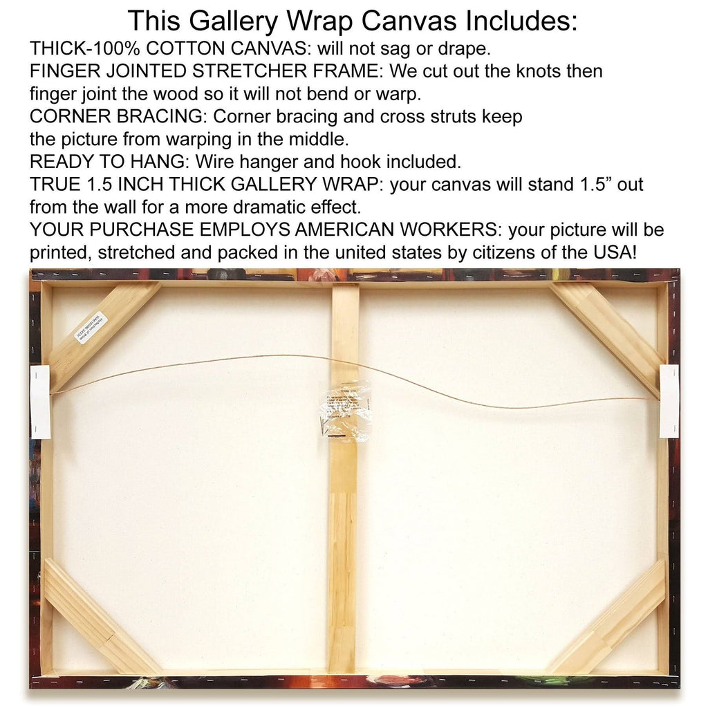 Giclee Print on Canvas, 20x22 x 24x22 C940359