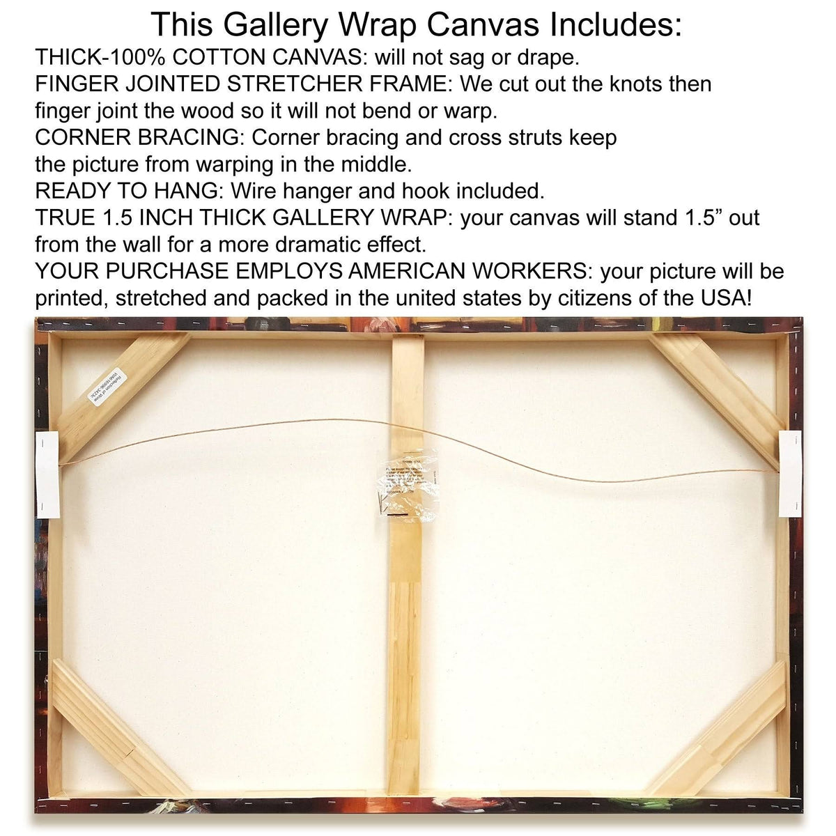 Giclee Print on Canvas, 20x22 x 24x22 C940359