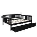 Full & Double Size Espresso Bed F8338